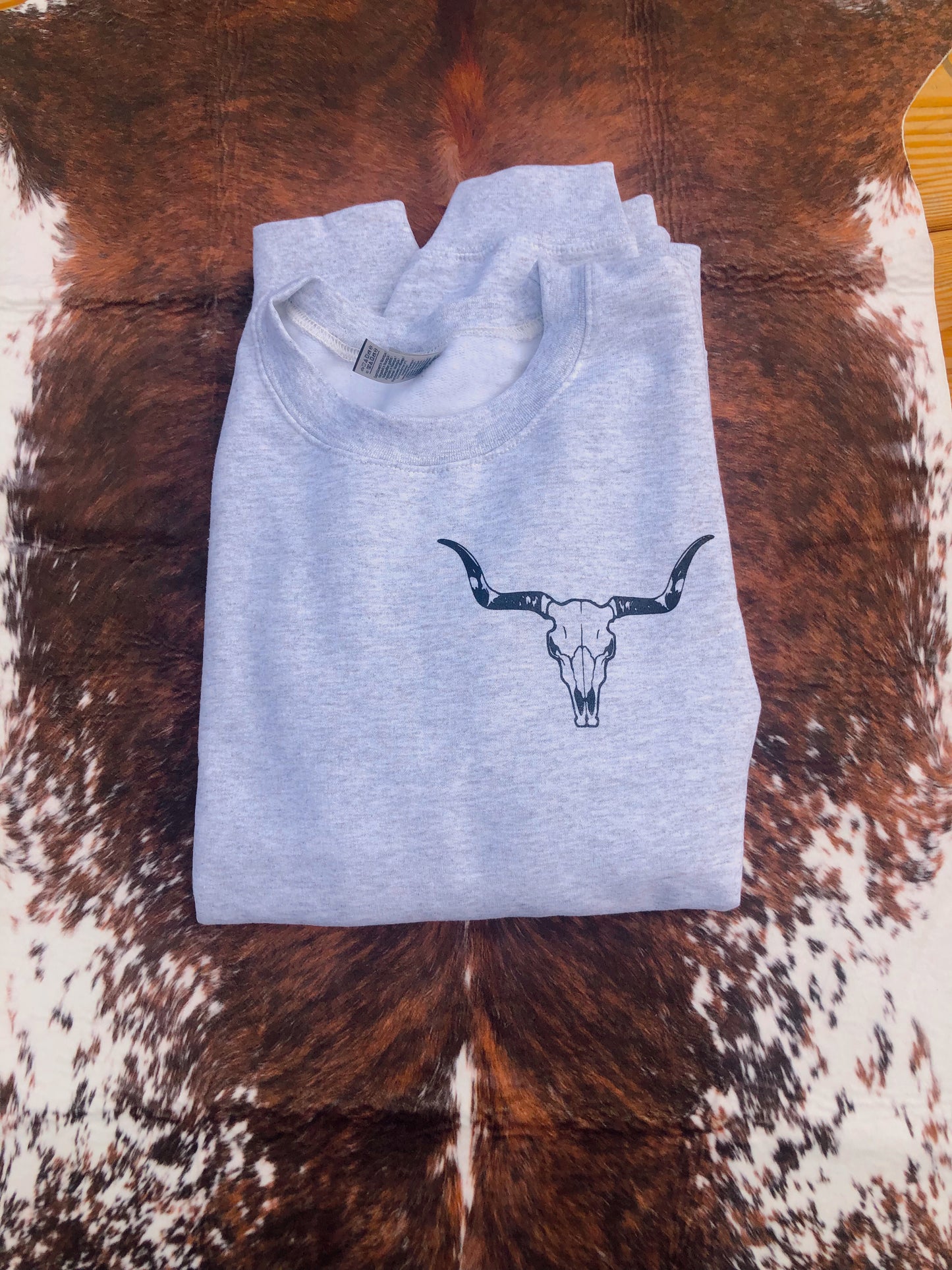 Longhorn Pasture Crewneck
