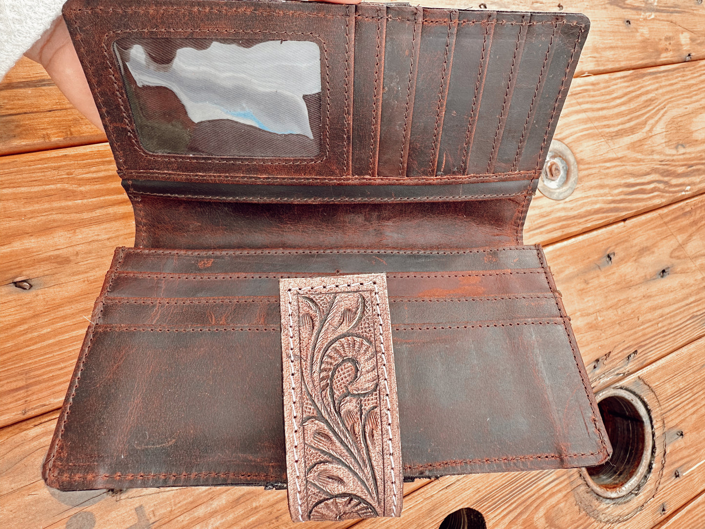 Poker Cowhide Wallet