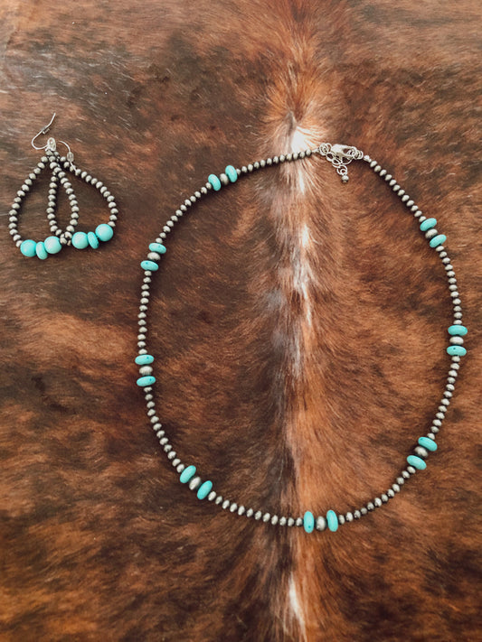 Navajo Turquoise Earrings