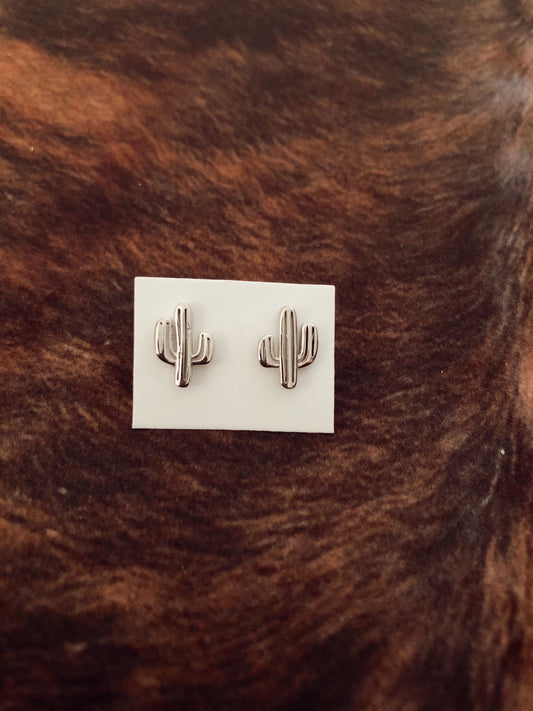 Cactus Stud Earrings