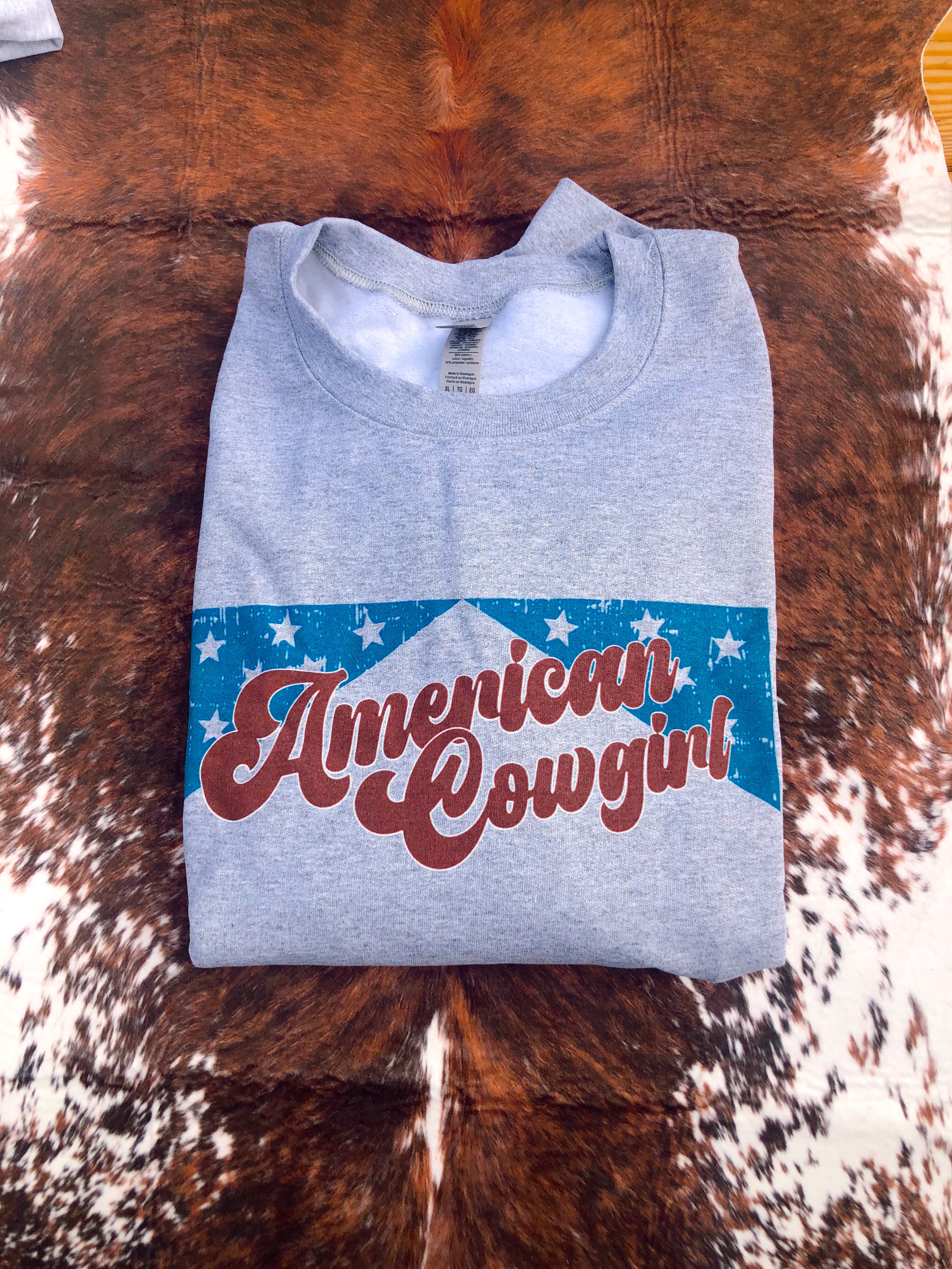 American Cowgirl Crewneck