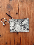 Cowhide Keychain Wallet