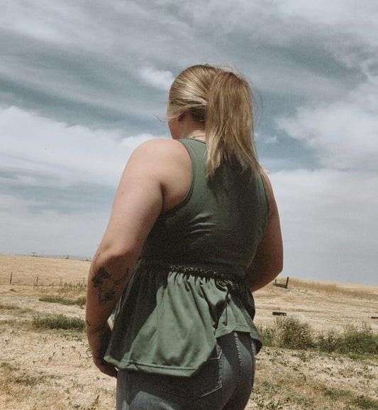 Ruffle Tank Top