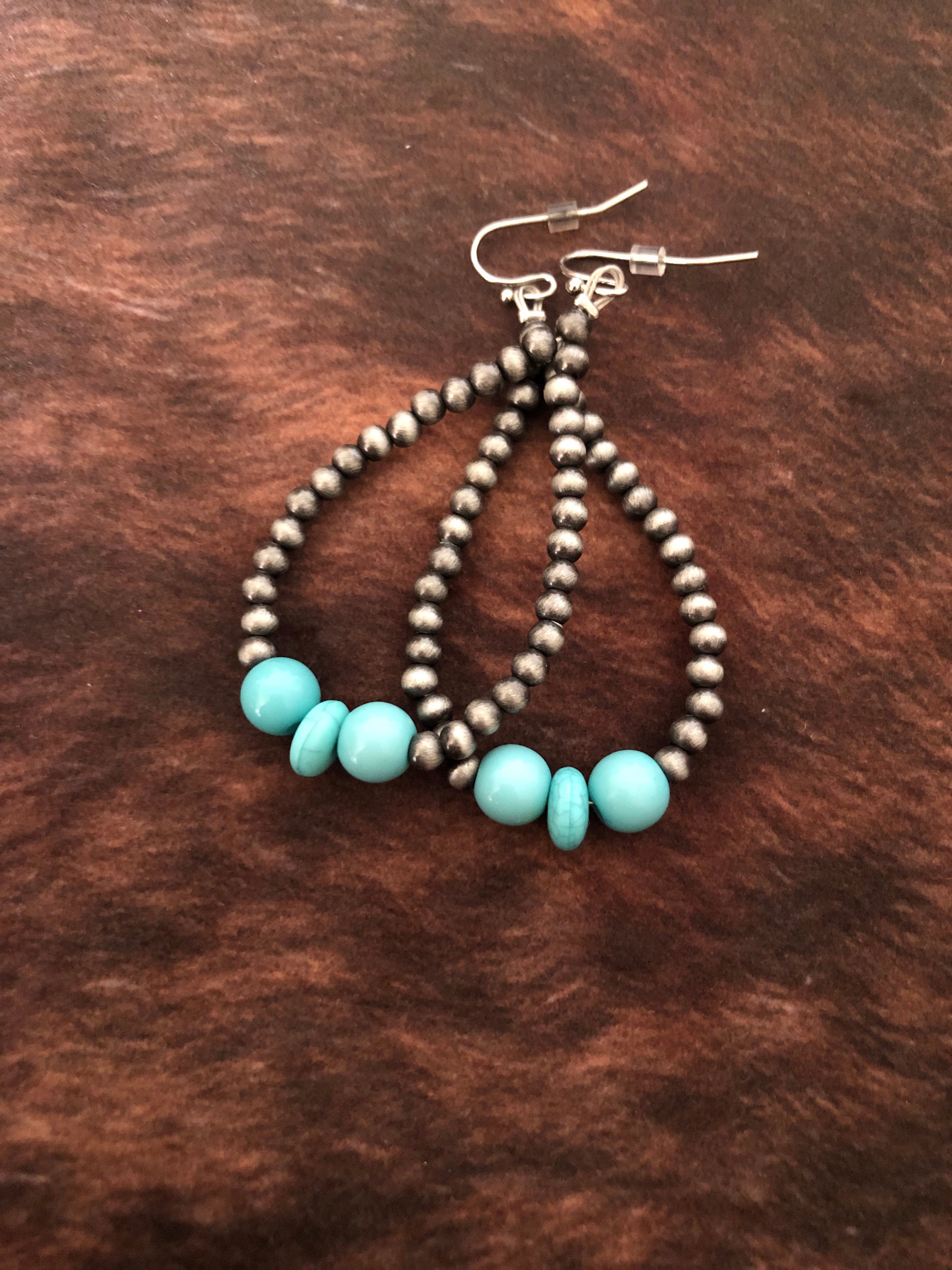 Navajo Turquoise Earrings