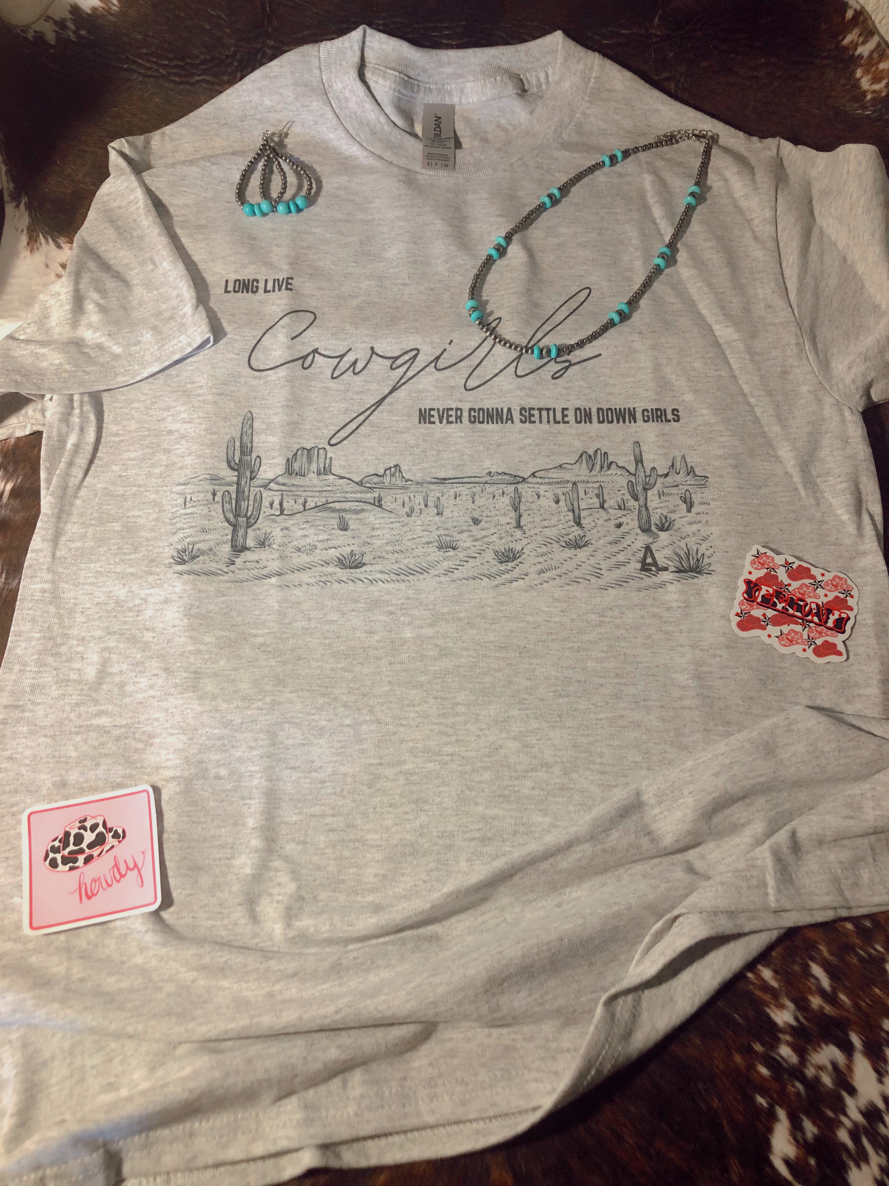 Long Live Cowgirls Tee