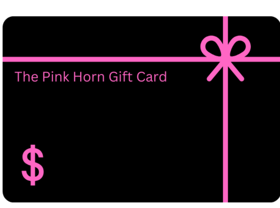 The Pink Horn Gift card