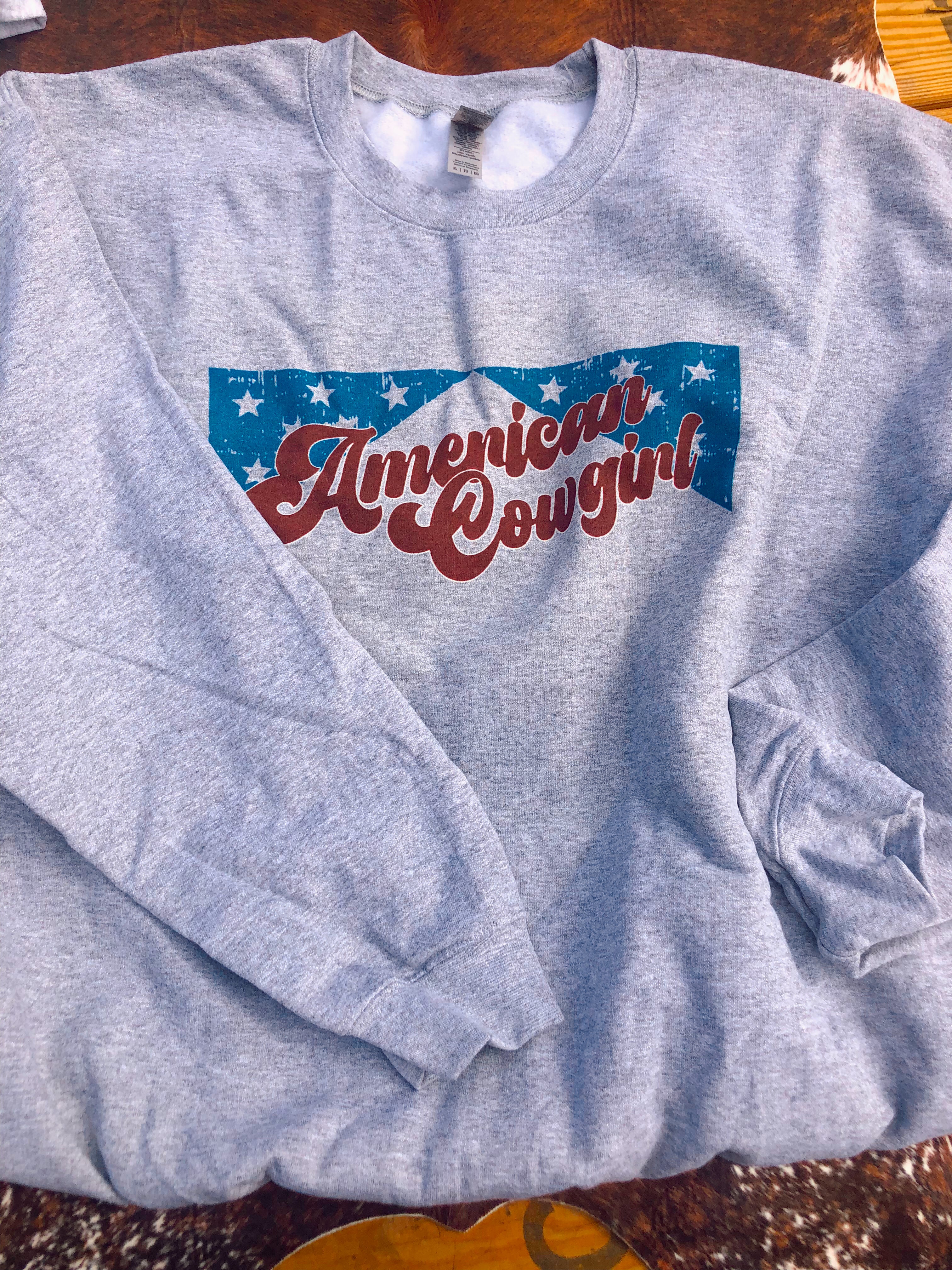 American Cowgirl Crewneck