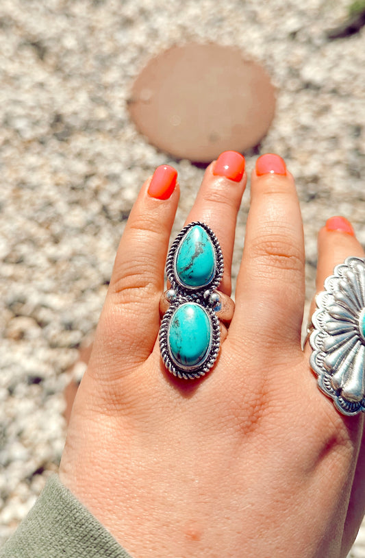 Turquoise Stone ring